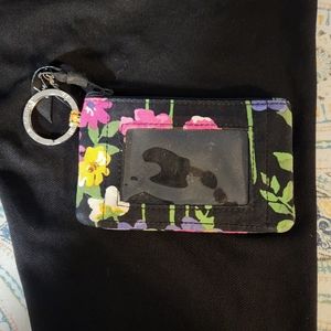 Vera Bradley Zip ID/KEYRING